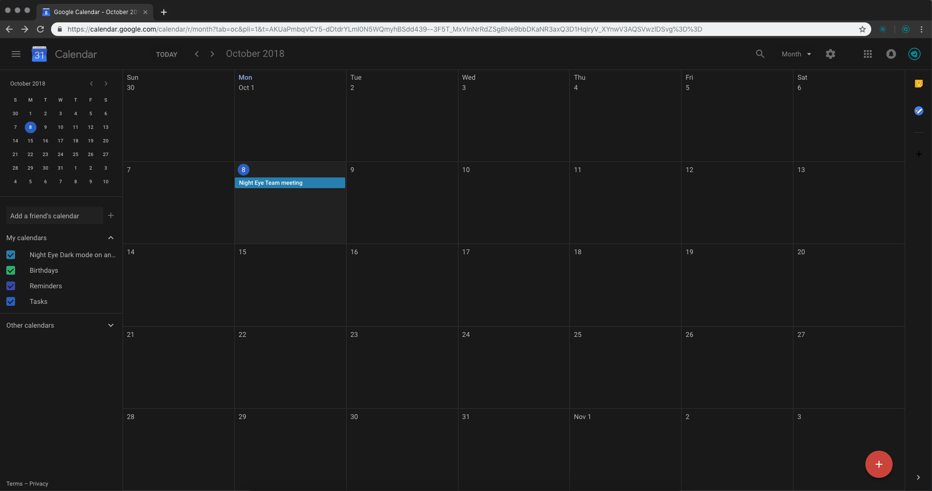 Google-calendar-dark-mode-night-eye