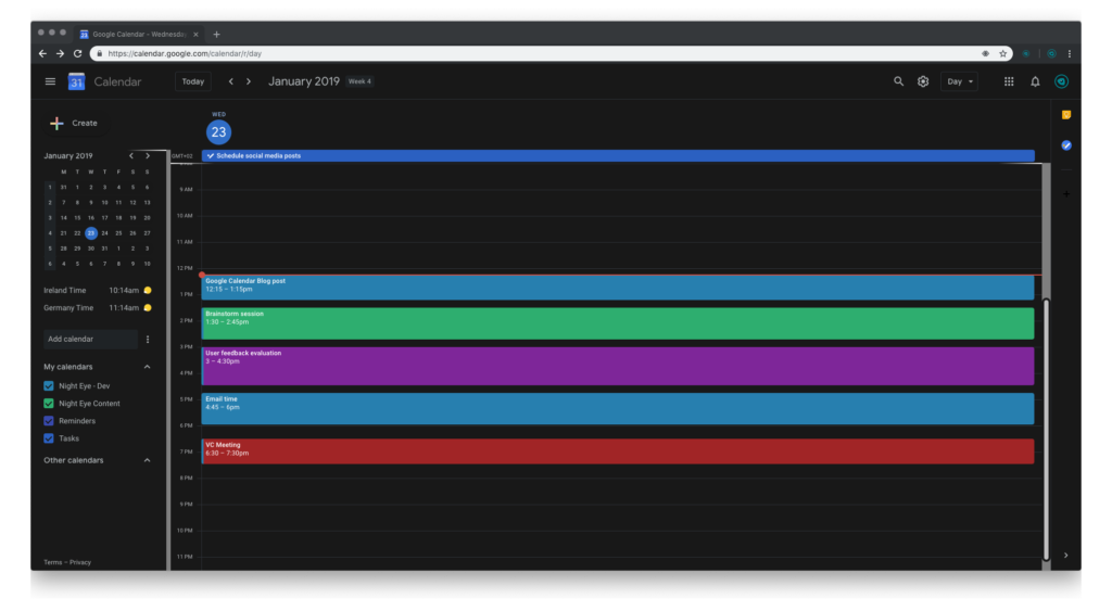 How To Enable Google Calendar Dark Mode (for Web) In 2023