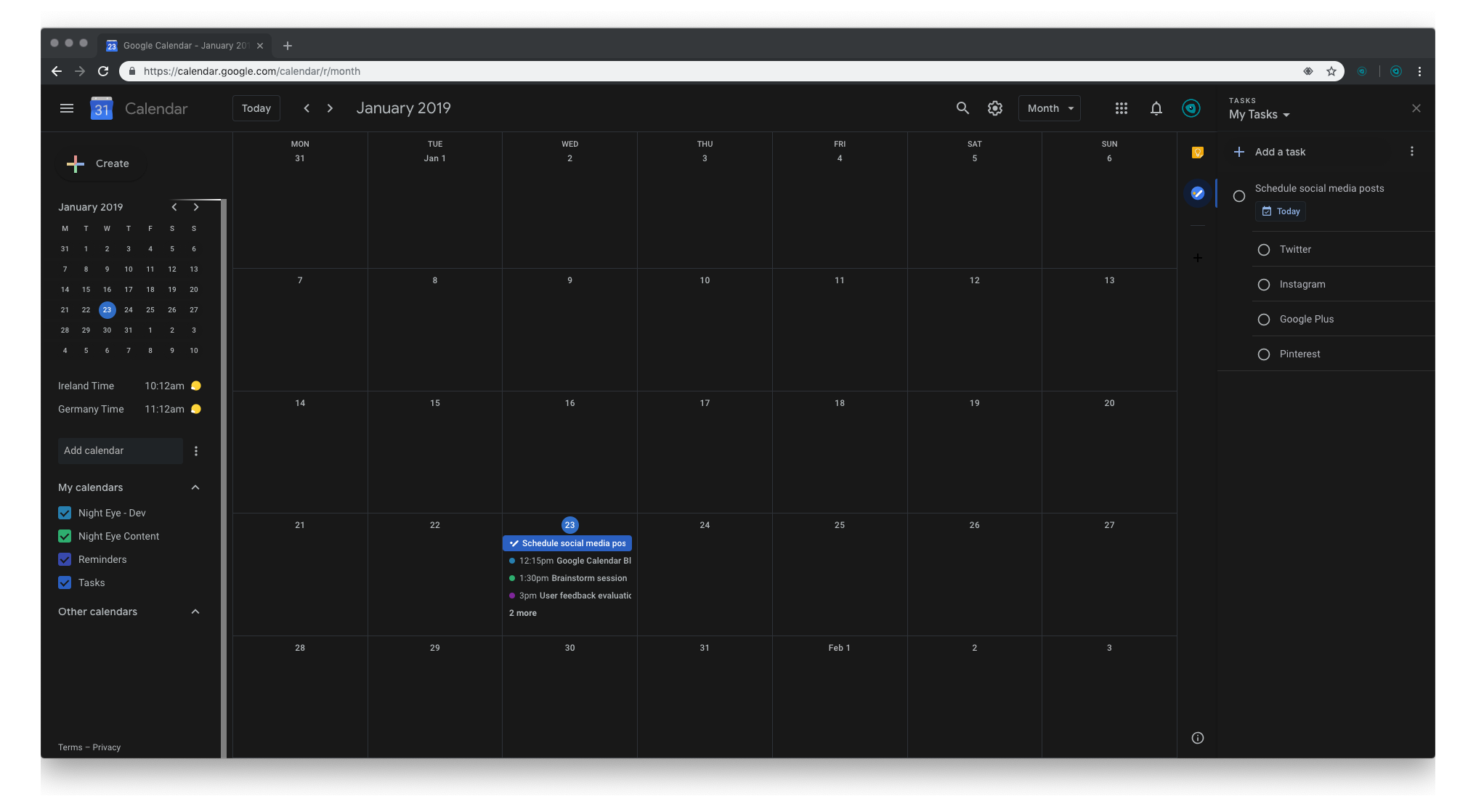 How To Enable Google Calendar Dark Mode (for Web) In 2023