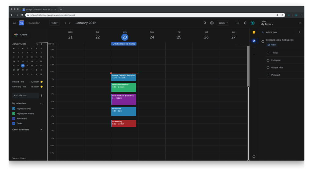 How To Enable Google Calendar Dark Mode (for Web) In 2024