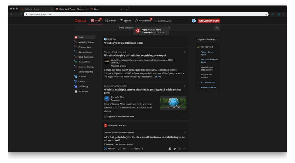 Top Dark Themes Google Chrome [5 Best In 2021]
