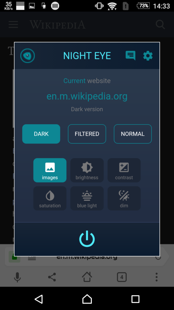 Night Eye Dark Mode Extension For Android Smartphones Night Eye
