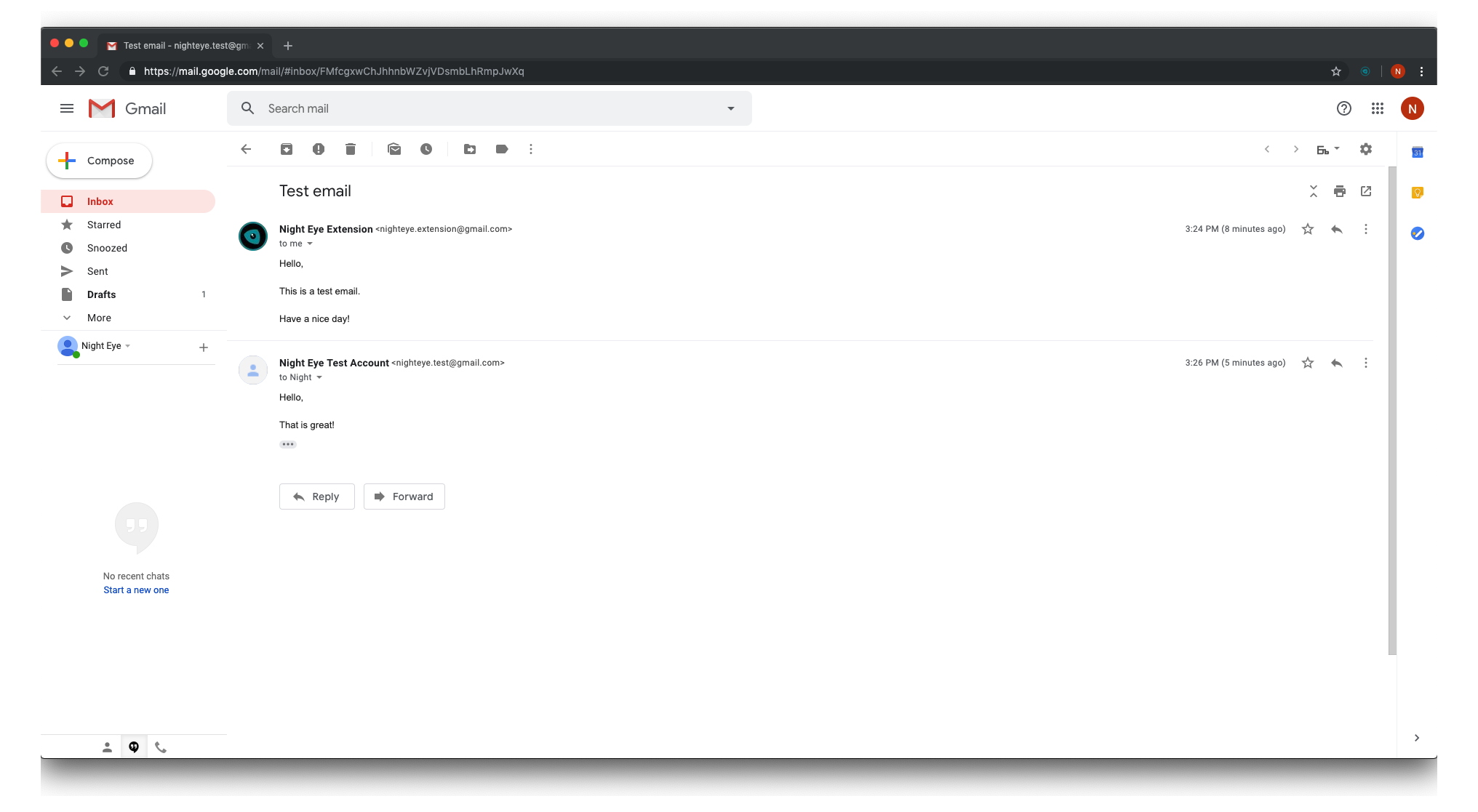 dark mode on gmail desktop