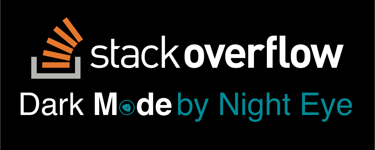 Is There Stack Overflow Dark Theme Night Eye