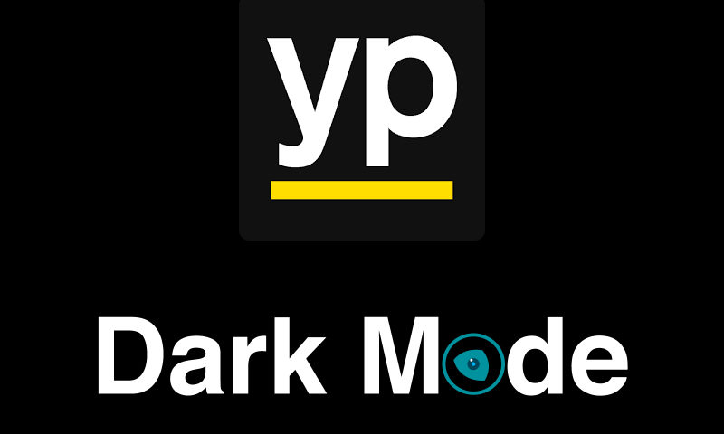 yellowpages.com night eye dark mode logo | Night Eye