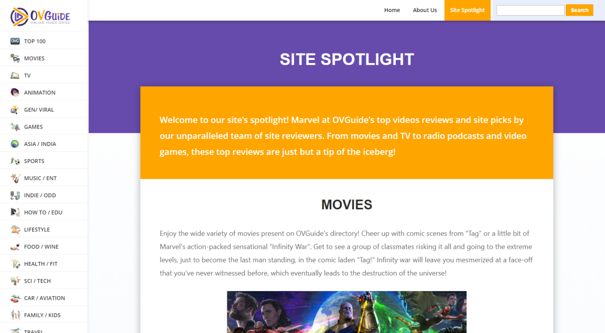 Ovguide free movies online online