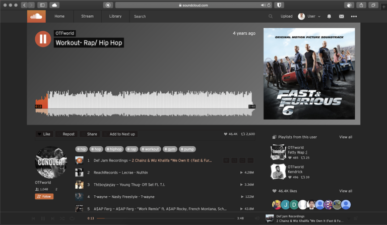 how to make soundcloud dark mode pc app