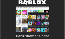 How To Put Dark Mode On Roblox