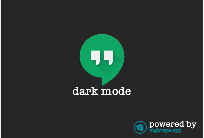 Google Hangouts Dark Mode Google Chat Is Coming