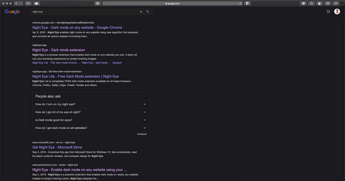 google-dark-mode-night-eye