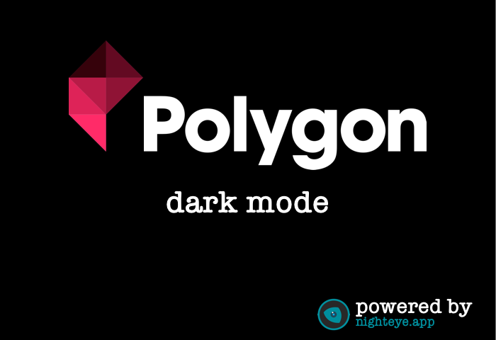 polygon dark mode