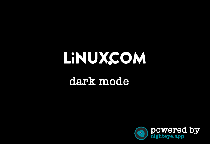 linux.com dark mode