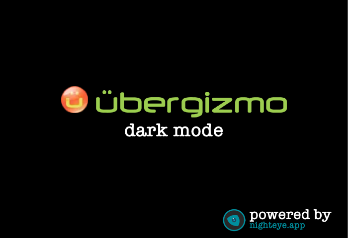 ubergizmo dark mode