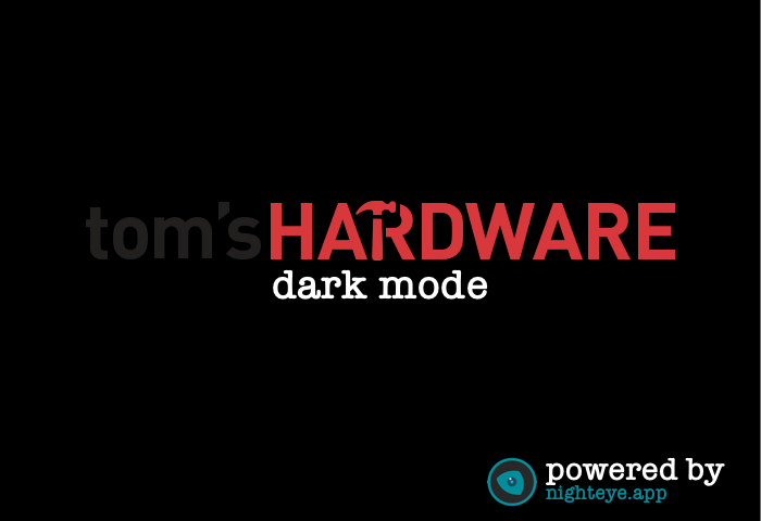 tom's hardware dark mode