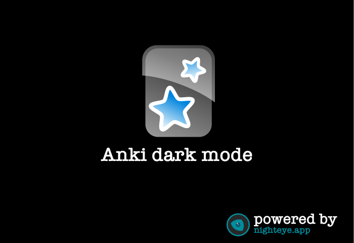 anki dark mode