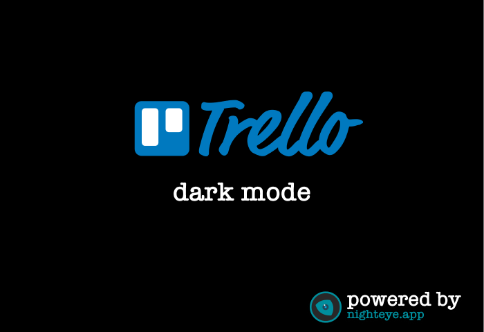 trello dark mode