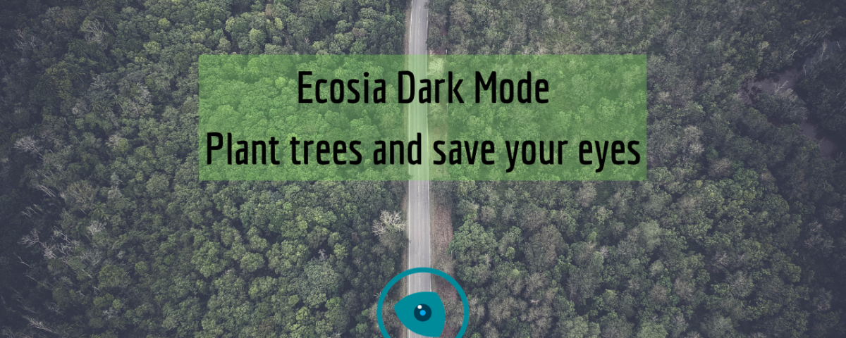 ecosia dark mode