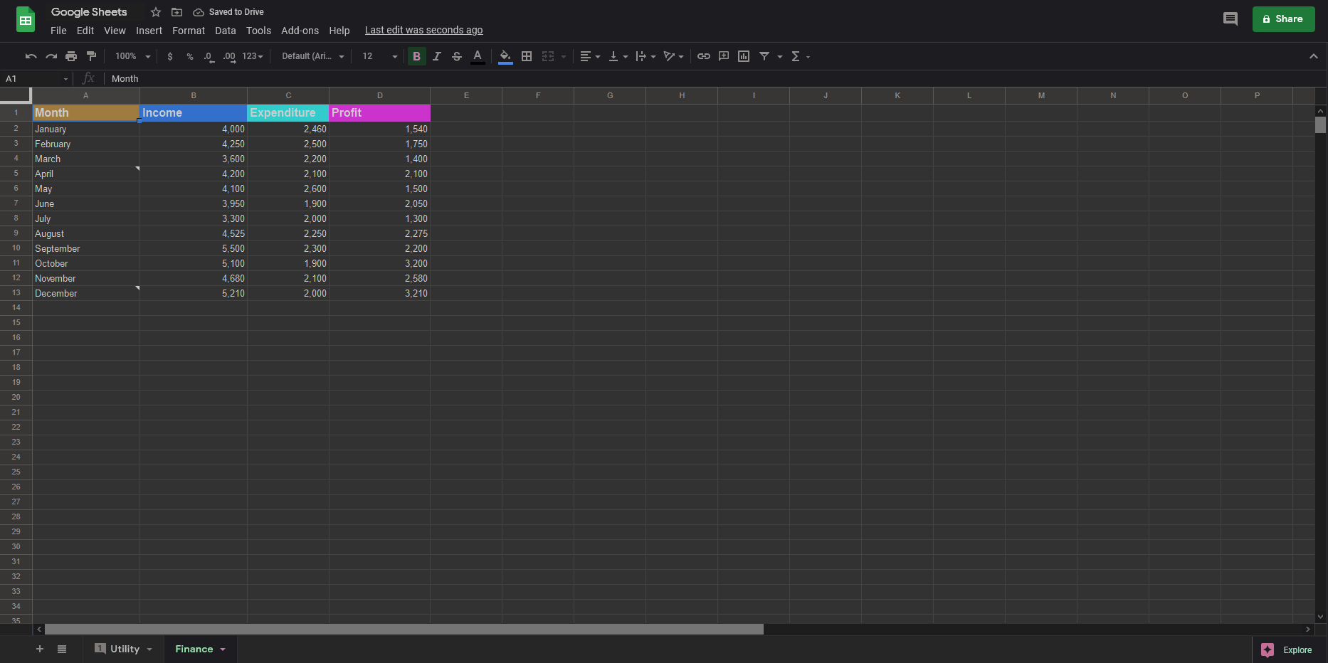 How To Put Dark Mode On Google Sheets