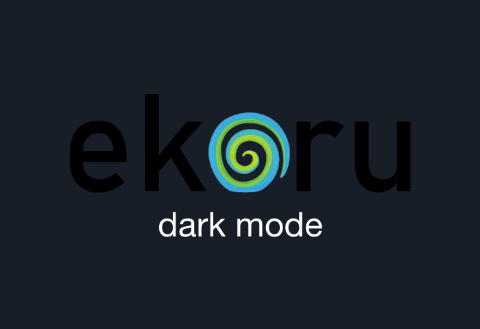 ekoru Blog dark mode | Night Eye