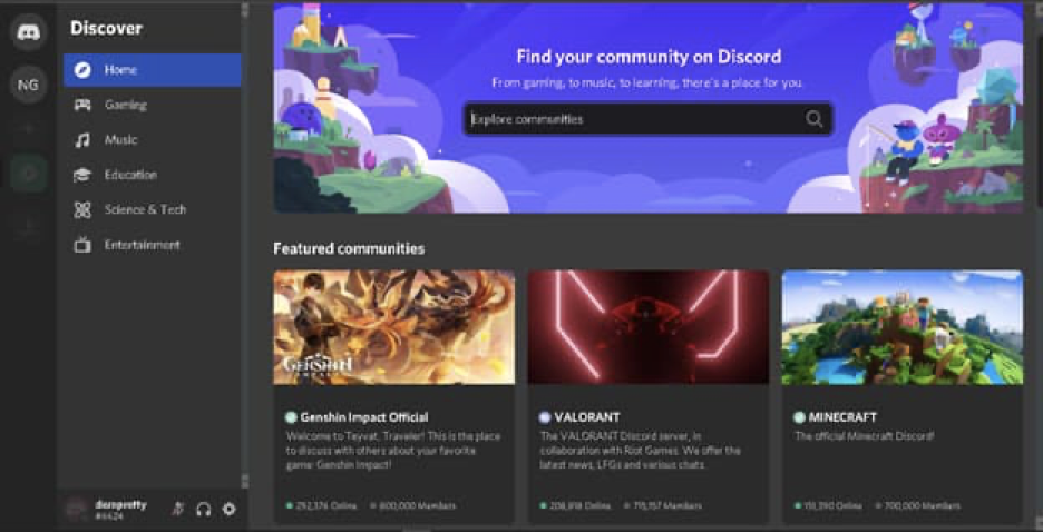 Discord's Dark (Web) Side