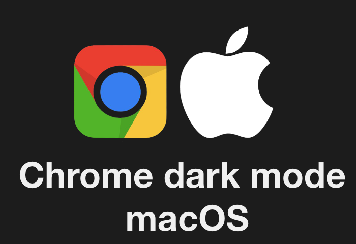 google chrome for macbook dark mode