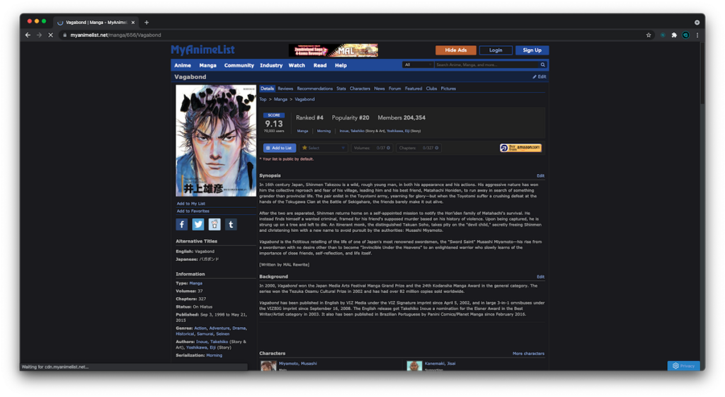 Web Client for MyAnimeList : r/MyAnimeList