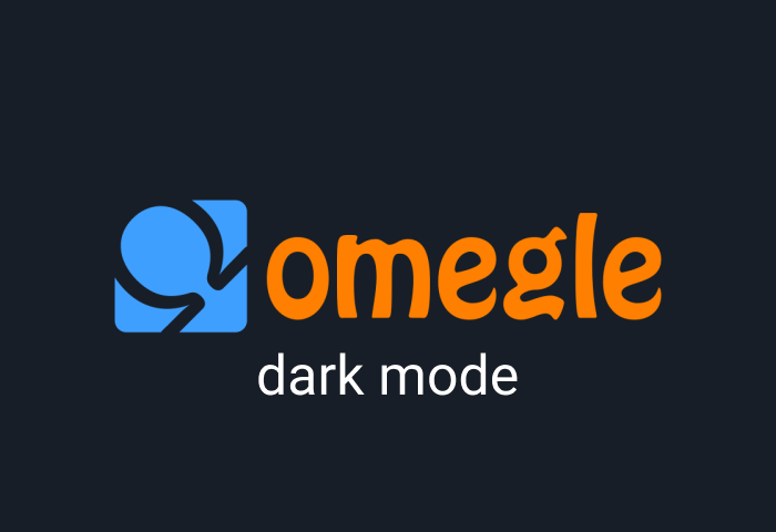 How to enable Omegle dark mode | Night Eye