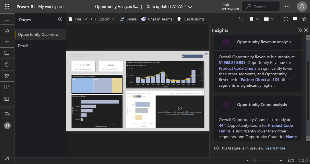 How To Enable Microsoft Power Bi Dark Mode Night Eye