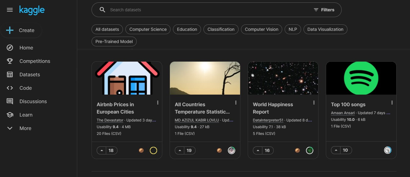 kaggle dark mode