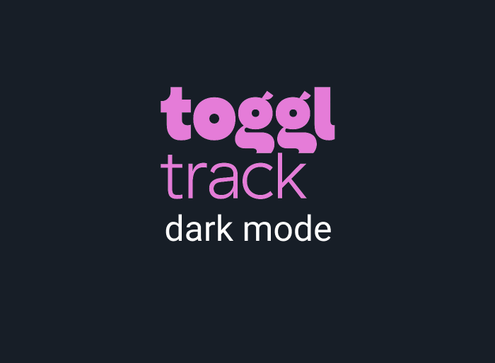 toggl dark mode by Night Eye | Night Eye