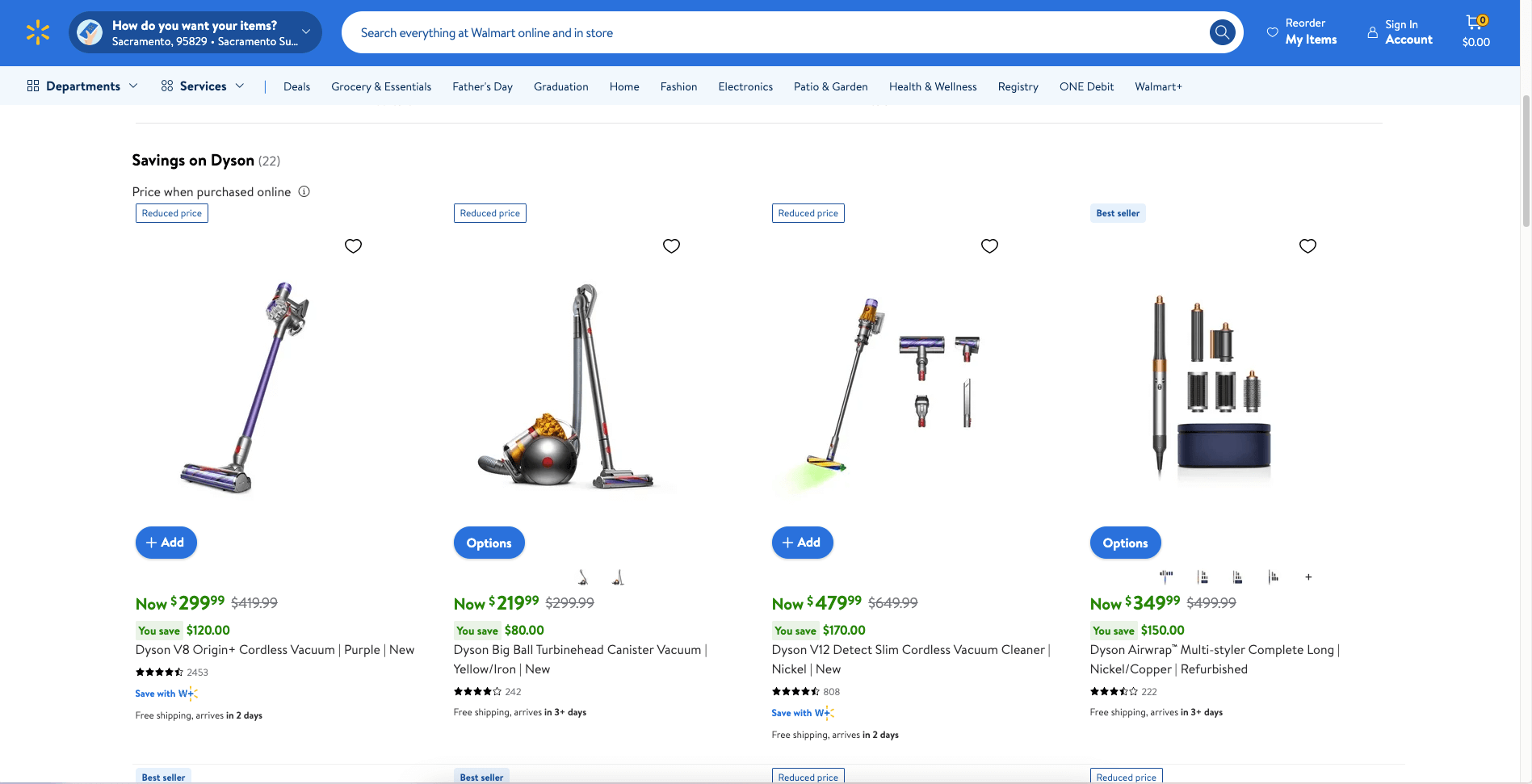 Walmart-home-page-normal-mode-2