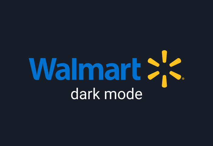 walmart dark mode by night eye | Night Eye